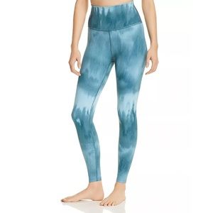 Beyond Yoga Olympus High-Rise Tie-Dye Leggings - Bali Blue